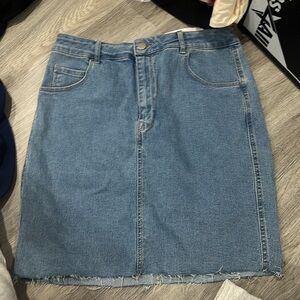 2 Jean Skirts